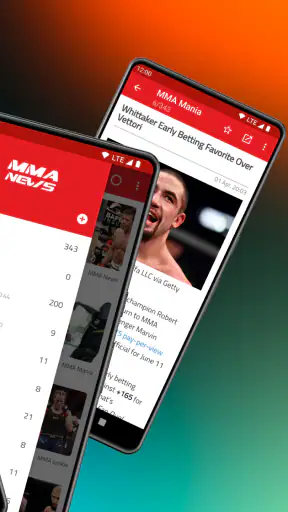 MMA News screenshot