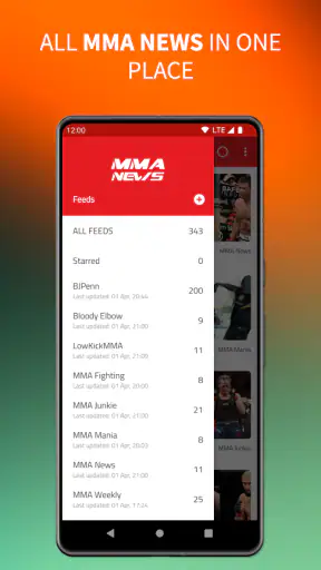 MMA News screenshot