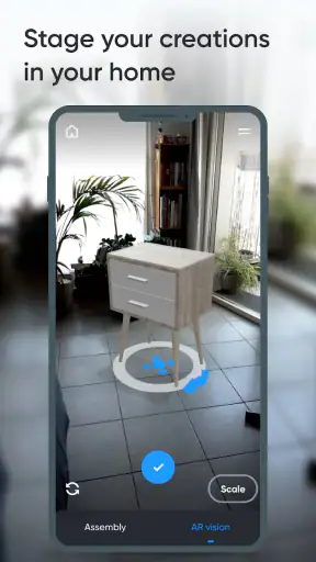 Moblo - 3D furniture modeling screenshot