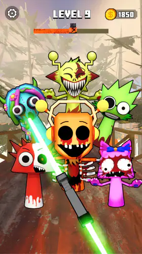 Monsters Revenge: Slash Runner screenshot