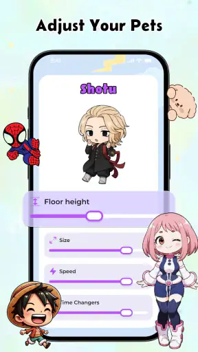 Mooshi: Shimeji Screen Pets screenshot