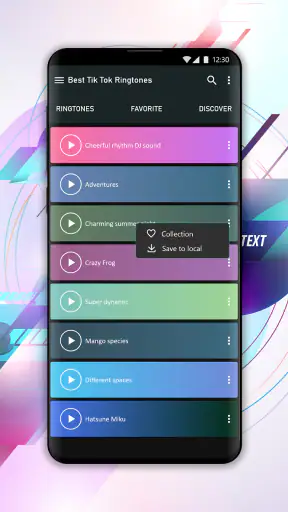 Music Ringtones for Tik Tok screenshot