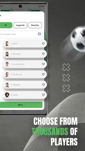 My Lineup: Lineup Creator screenshot