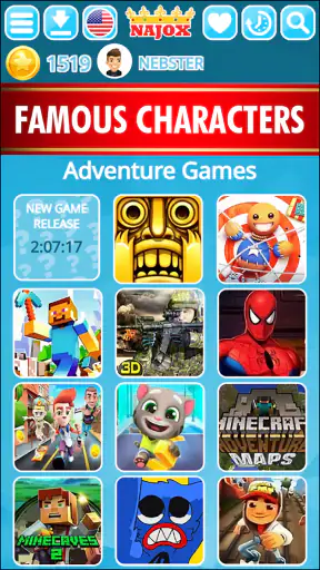 NAJOX Games screenshot