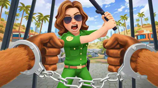 Naughty Monkey Simulator Game screenshot