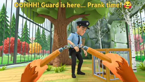 Naughty Monkey Simulator Game screenshot