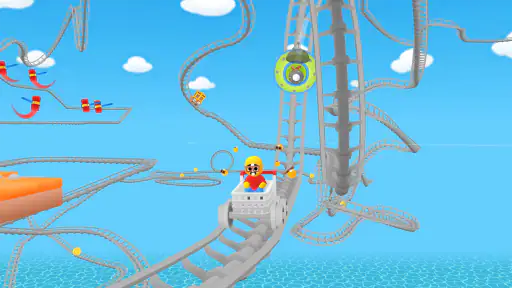 Obby Parkour: Going Cart Race screenshot