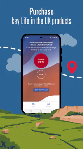 Official Life in the UK Test screenshot