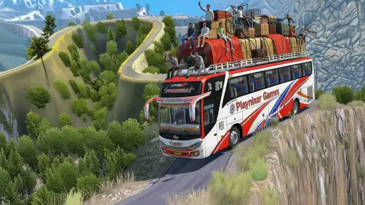 Offroad Bus Driving Impossible screenshot