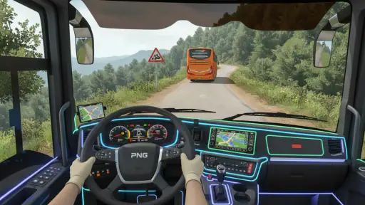 Offroad Bus Driving Impossible screenshot