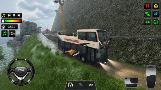 Offroad Bus Driving Impossible screenshot