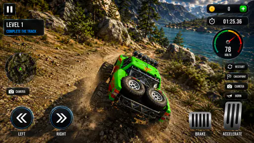 Offroad Driving Jeep Games 3D screenshot