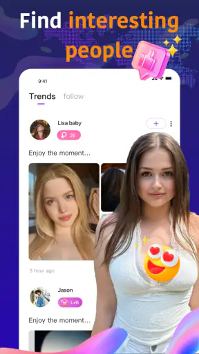 Olamet - Video Chat Online screenshot