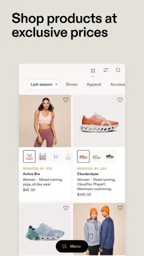On: Shop Shoes & Apparel screenshot