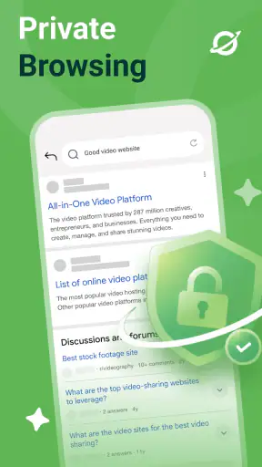 Open Browser: Private Web screenshot