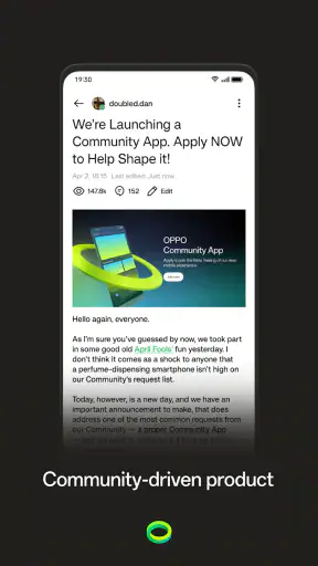 OPPO Community screenshot