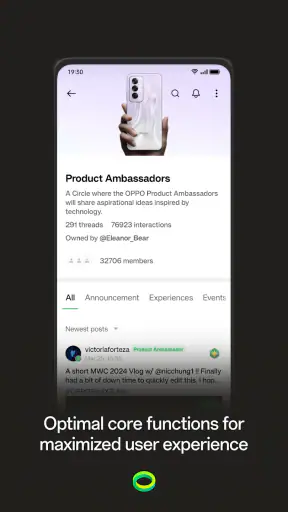 OPPO Community screenshot