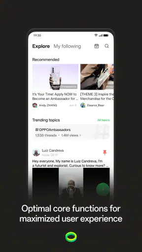 OPPO Community screenshot