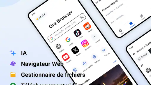 Ora Browser AI - ตัวจัดการไฟล์ screenshot