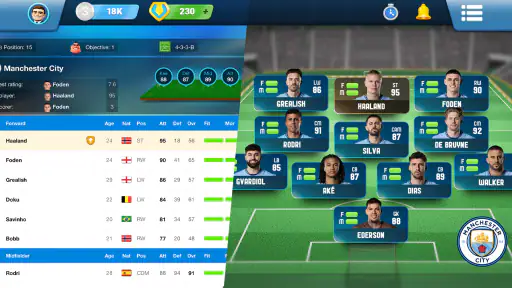 OSM 25 - Football Manager game screenshot