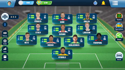 OSM 25 - Football Manager game screenshot