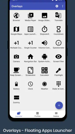 Overlays - Floating Launcher screenshot
