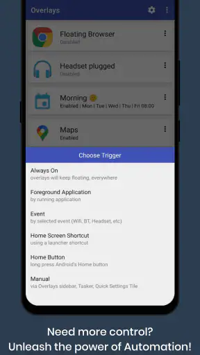 Overlays - Floating Launcher screenshot