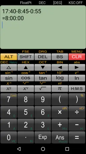 Panecal Plus screenshot