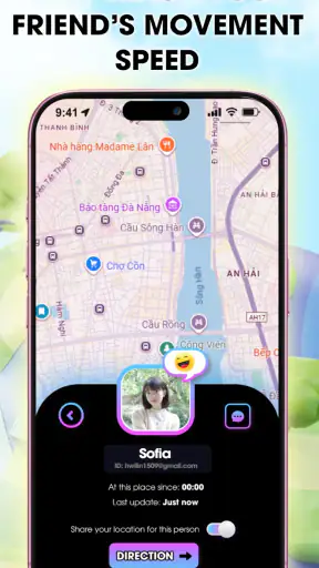 Penlo - Share Location screenshot