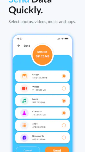 Phone Clone Tool: Switch data screenshot