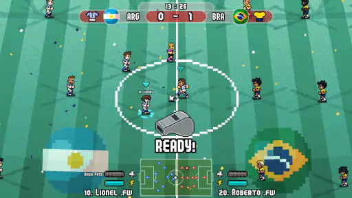 Pixel Cup Soccer - Lite screenshot