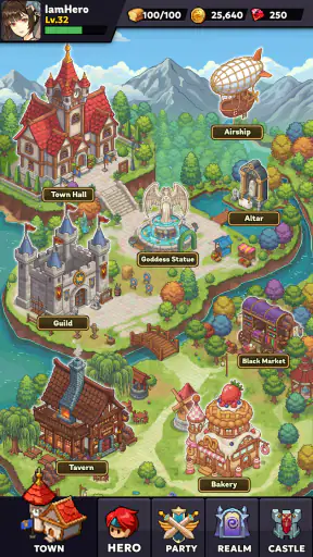 Pixel Defenders: Merge TD Game screenshot