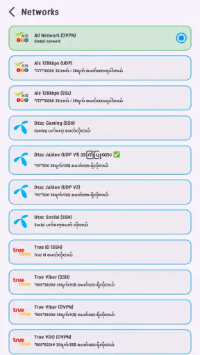 PNT VPN screenshot