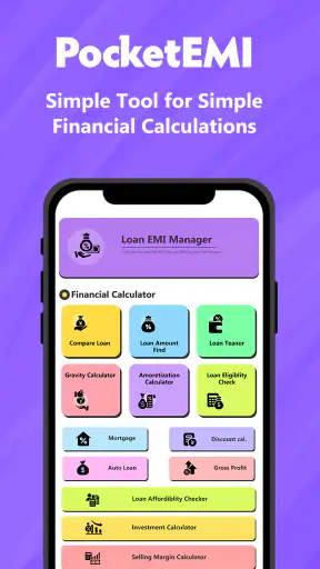 PocketEMI Calculator screenshot