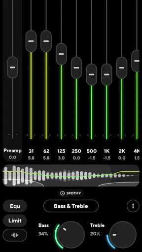 Poweramp Equalizer screenshot