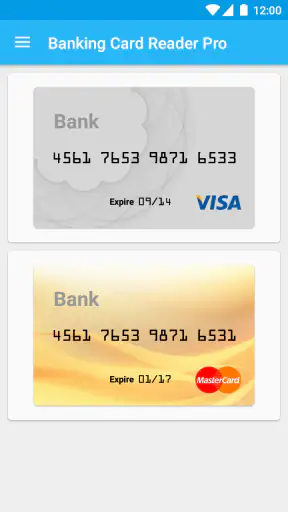 Pro Credit Card Reader NFC screenshot