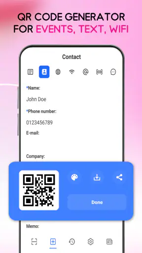 QR Scanner เครื่องอ่านบาร์โค้ด screenshot