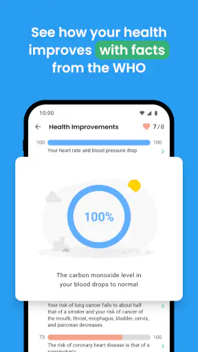 QuitNow: เลิกบุหรี่ให้เด็ดขาด screenshot