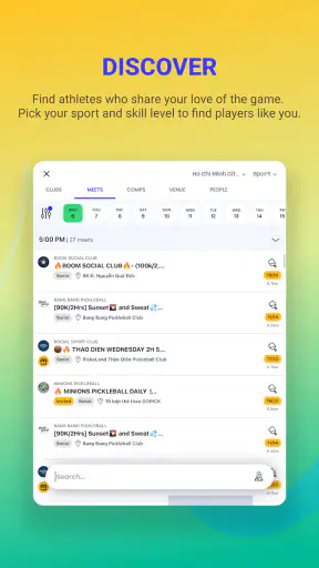 Reclub - Social Sports Nearby screenshot