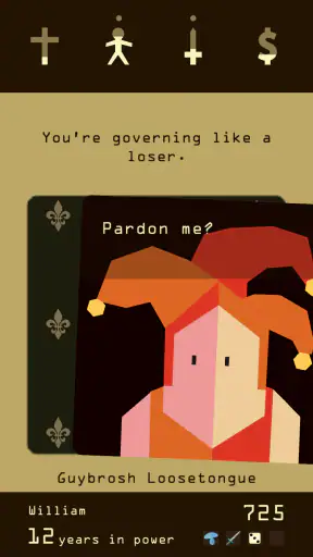 Reigns screenshot