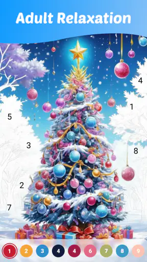 Relax Paint - Paint by Number screenshot