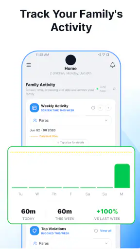 SafeAnywhere Parental Control screenshot