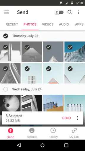 Send Anywhere (ตัวช่วยส่งไฟล์) screenshot