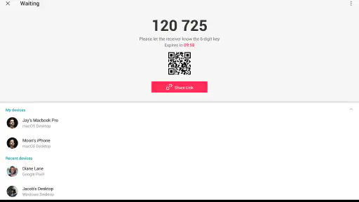Send Anywhere (ตัวช่วยส่งไฟล์) screenshot