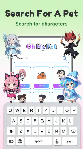 Shimeji anime: Pet On Screen screenshot