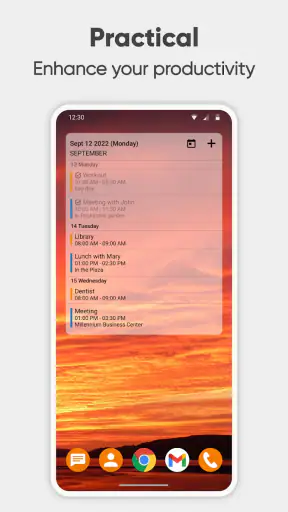 Simple Calendar Pro screenshot