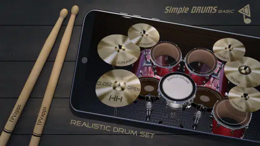 Simple Drums Basic - 3D Drums screenshot