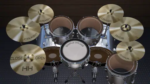 Simple Drums Basic - 3D Drums screenshot