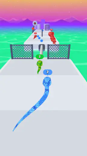Snake Run Race: เกมวิ่งแข่ง screenshot