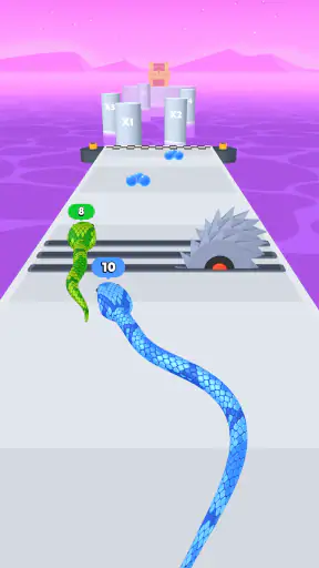 Snake Run Race: เกมวิ่งแข่ง screenshot